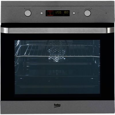 Beko OIM22500XP Built-in Multifunction Pyrolytic Oven in S/Steel 2 Year Parts & Labour Guarantee Beko OIM22500XP Built-in Multifunction Pyrolytic Oven in S/Steel 2 Year Parts & Labour Guarantee